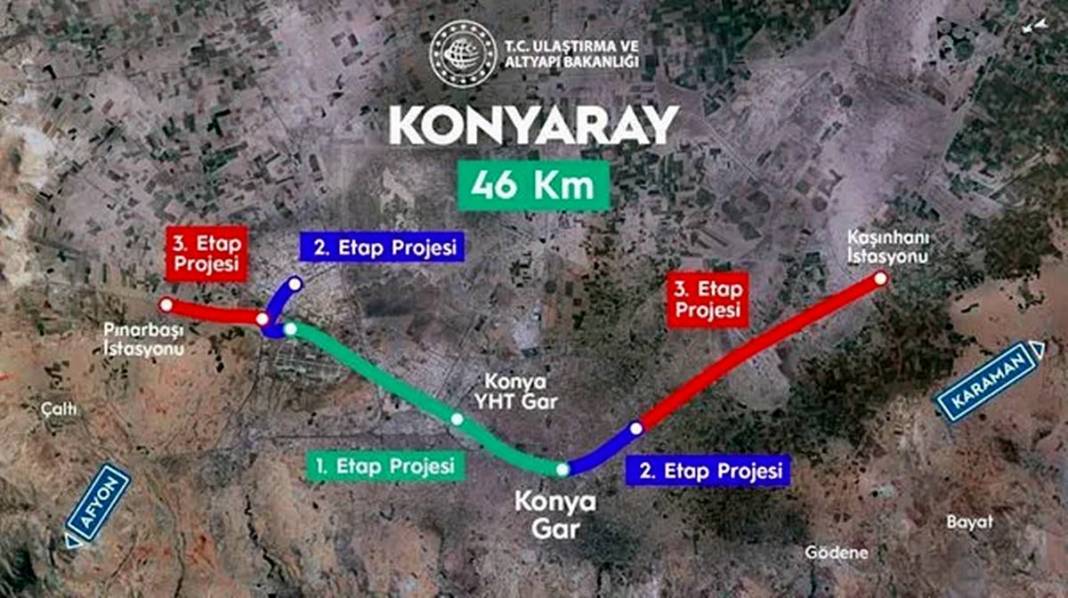 KonyaRay'da tarih belli oldu: 30 dakikaya düşüyor! Banliyö tren hattı, trafiğe nefes aldıracak 2